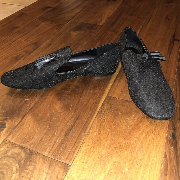 Zara Loafers Glitter with Tassels, Size 39 - Picture 5 of 5